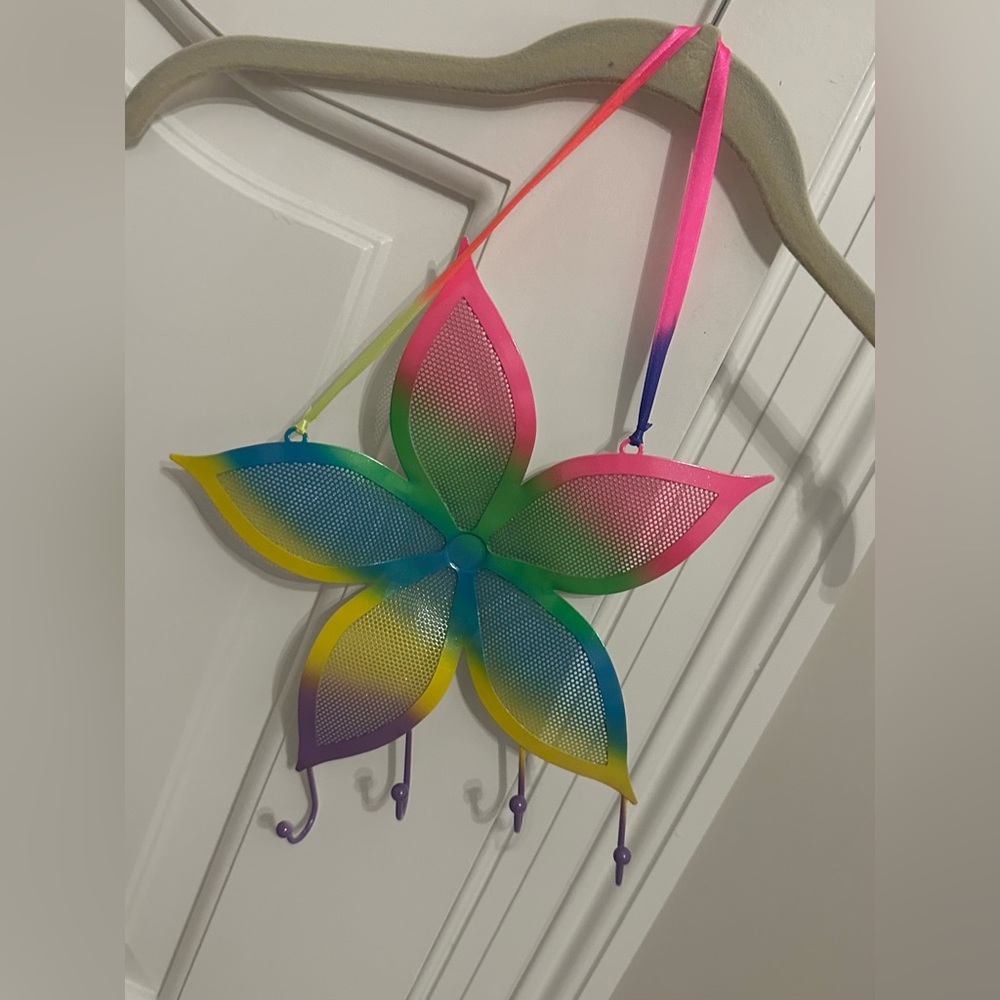 Colorful Earring Organizer w/ Hooks